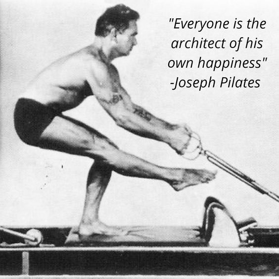 Joseph Pilates Zitat Quote